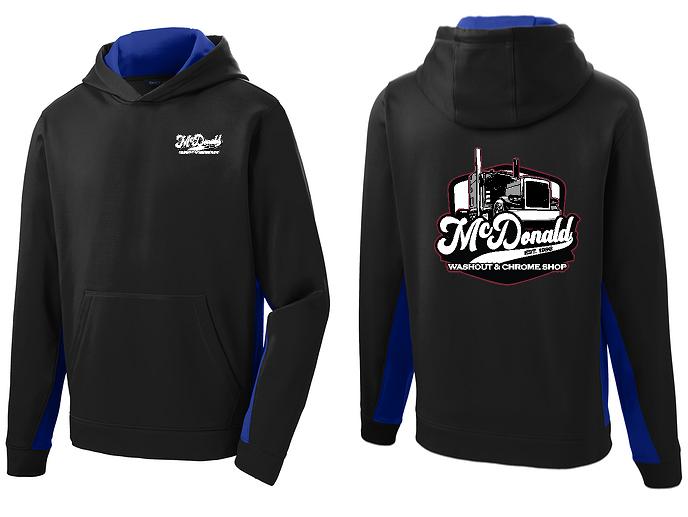 McDonald Washout Youth Hoodie/ Design 2