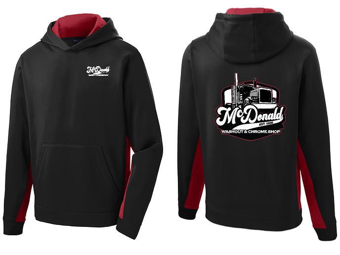 McDonald Washout Youth Hoodie/ Design 2